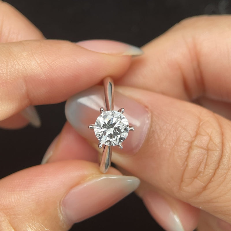 2.5 Carat Round Brilliant Engagement Ring - Anjali Jewelry