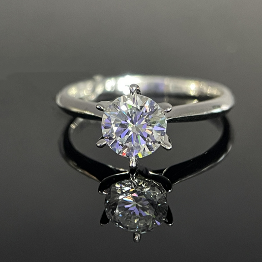 2.5 Carat Round Brilliant Engagement Ring - Anjali Jewelry